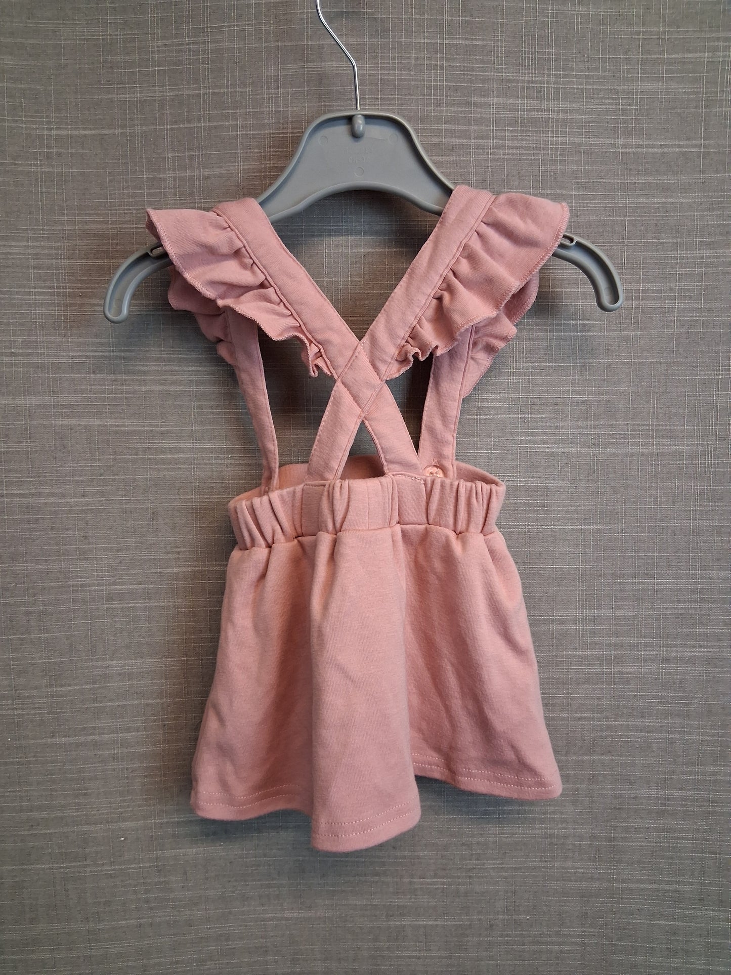 Disney Primark Bambi Pink Pinafore Dress Age 0-3 Months