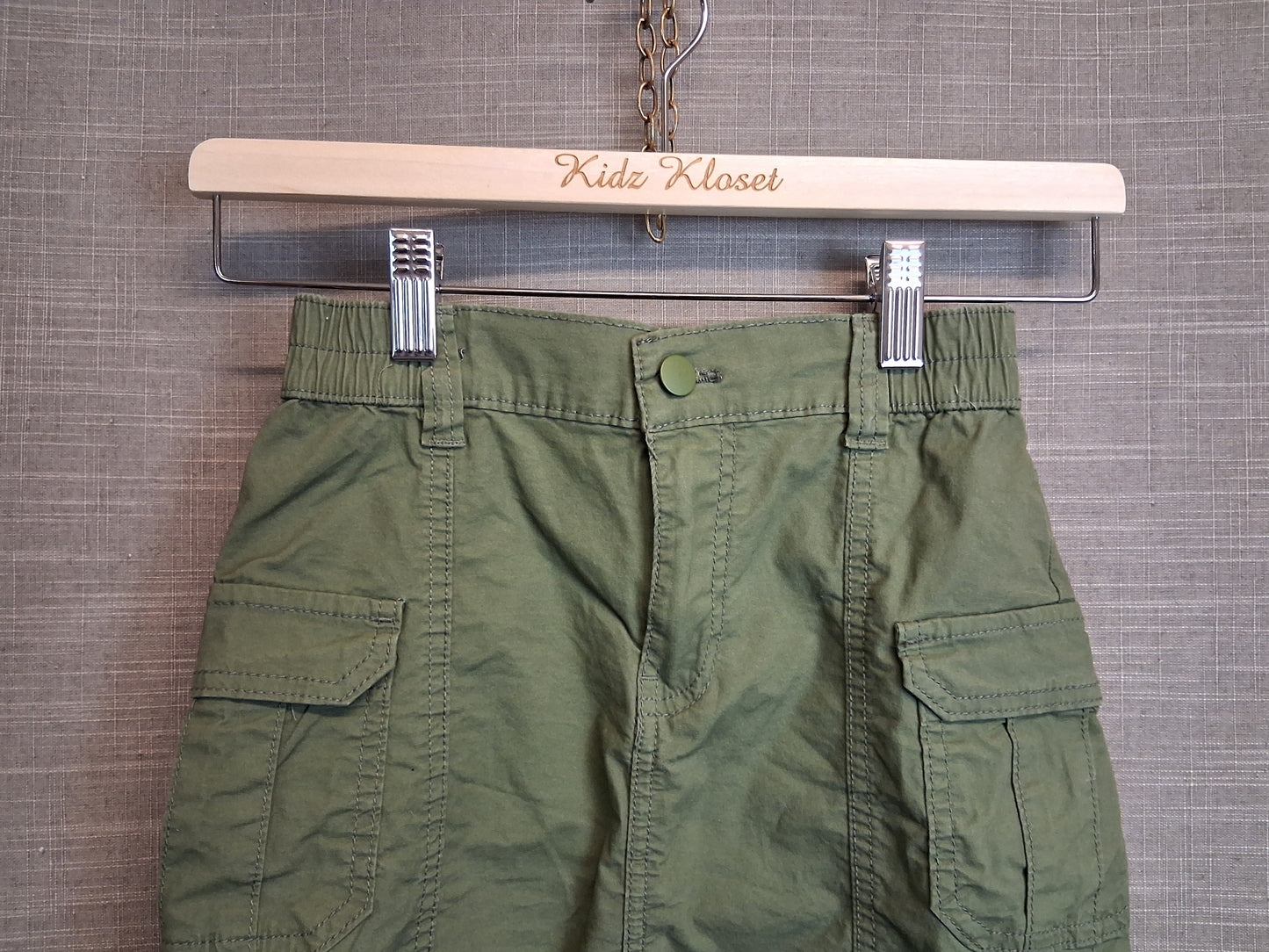 Primark Green Cargo Skirt Age 8-9 Years