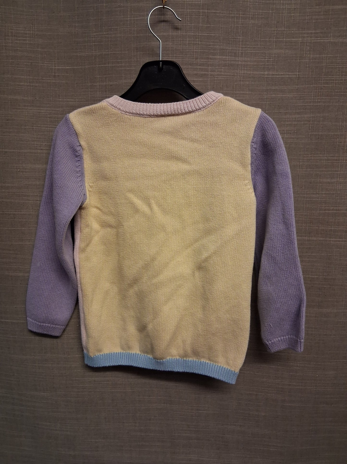 TU Girls Pastel Multicolour Easter Theme Cardigan Age 5-6 years 100% Cotton