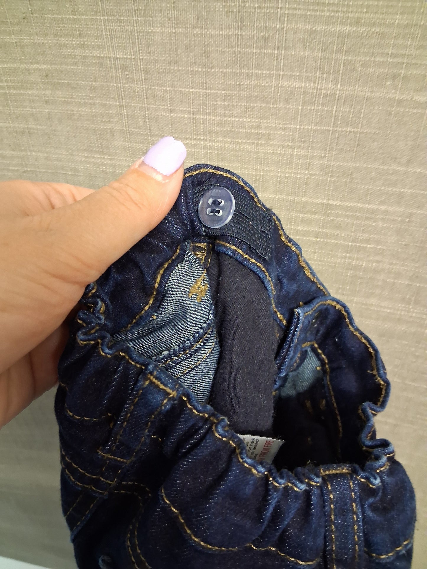 Next Boys Darkwash Denim Jeans Age 9-12 Months