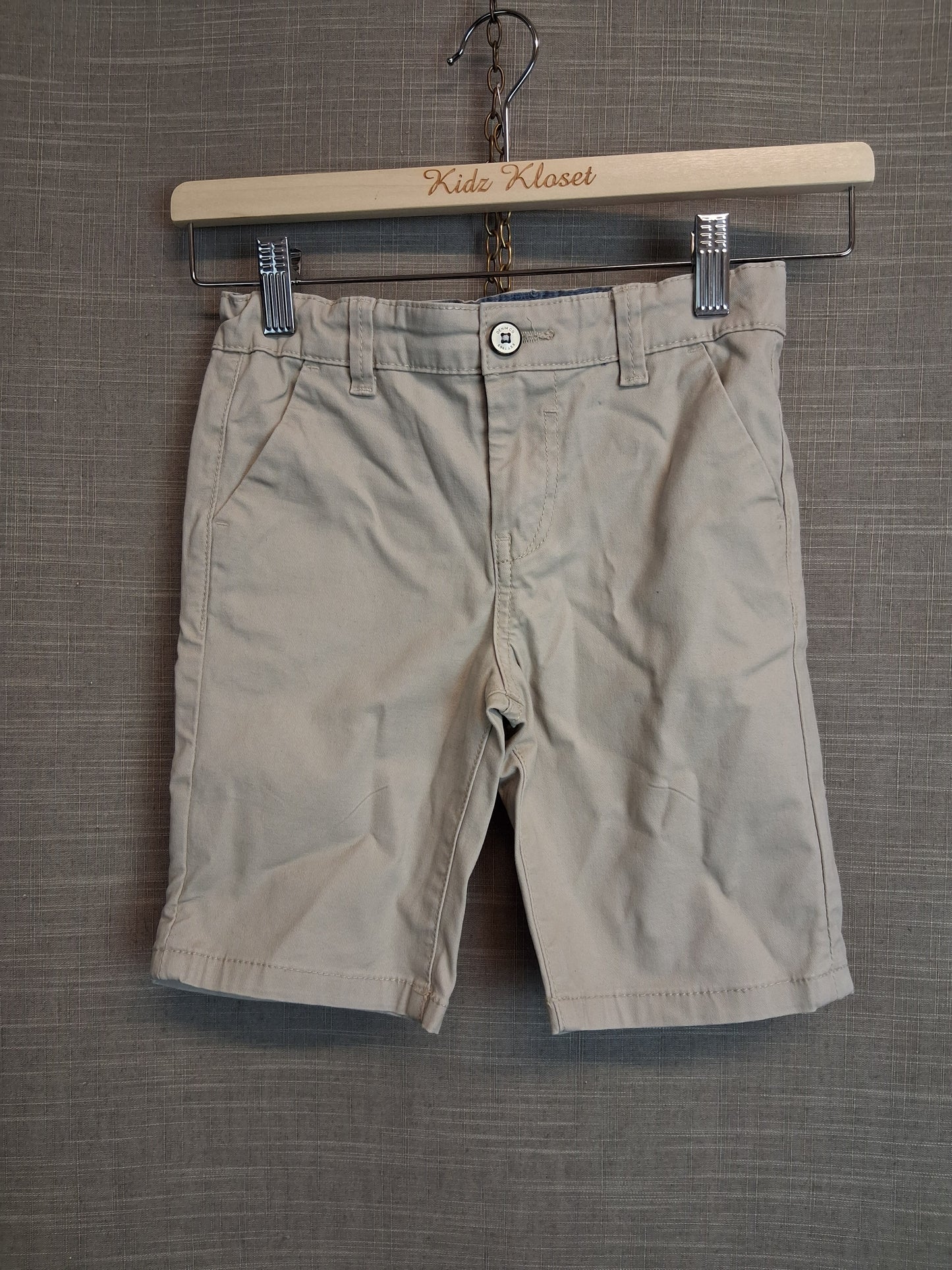 Primark Boys Beige Chino Shorts Age 6-7 Years