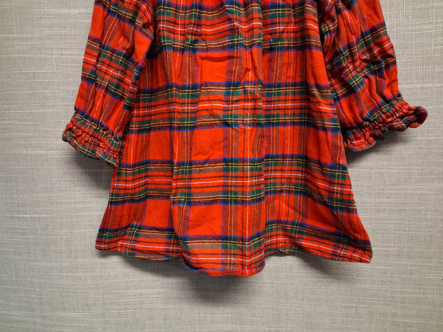 Next Girls Red Tarten A Line Dress Traditional Age 12-18 Months
