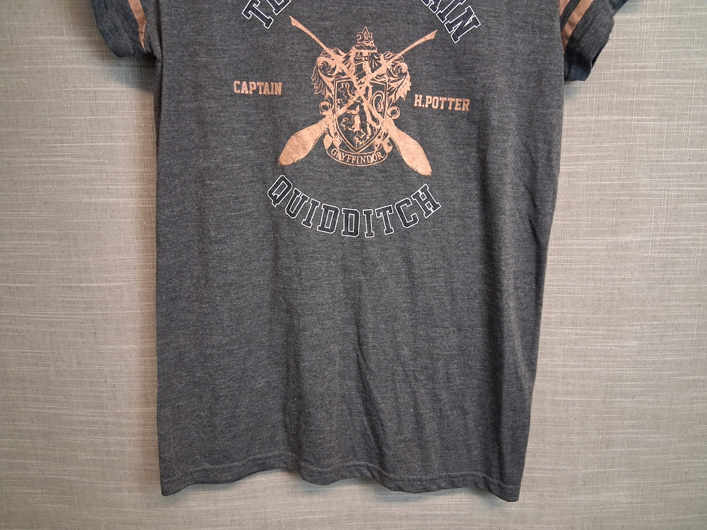 Harry Potter Primark T-Shirt Short Sleeve Age 14-15 Years Grey