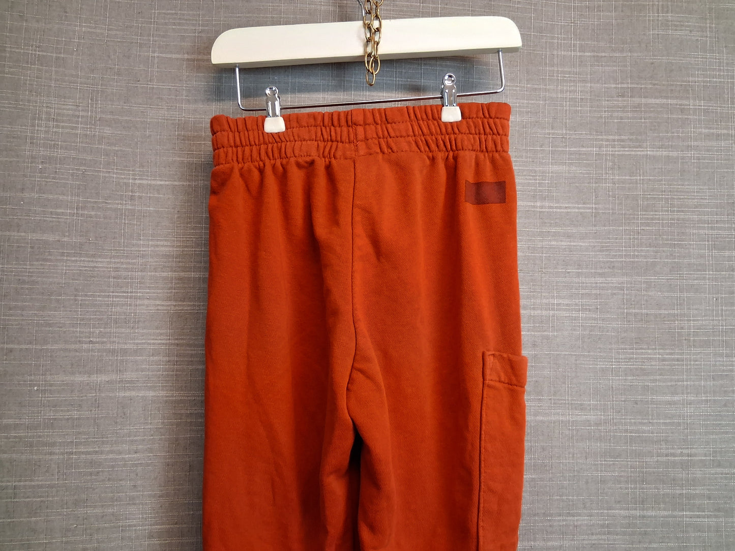 Adidas Boys Red Joggers Age 4-5 Years Elastic Waist