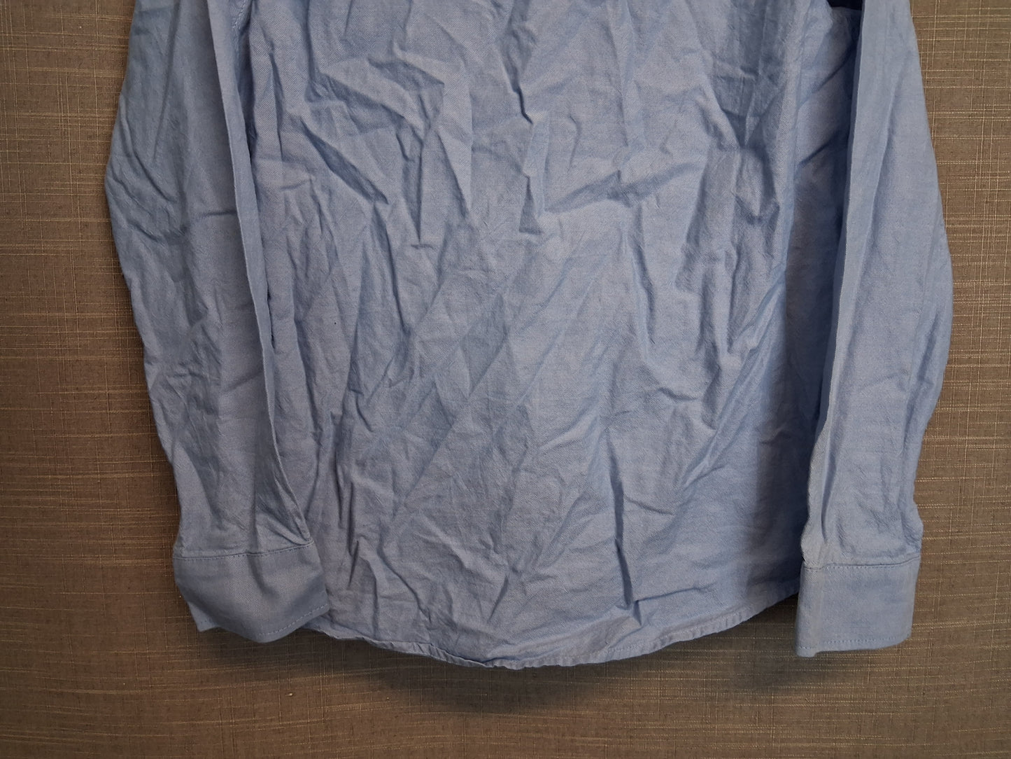 Next Boys Blue Chambray Long Sleeve Shirt Age 11 Years