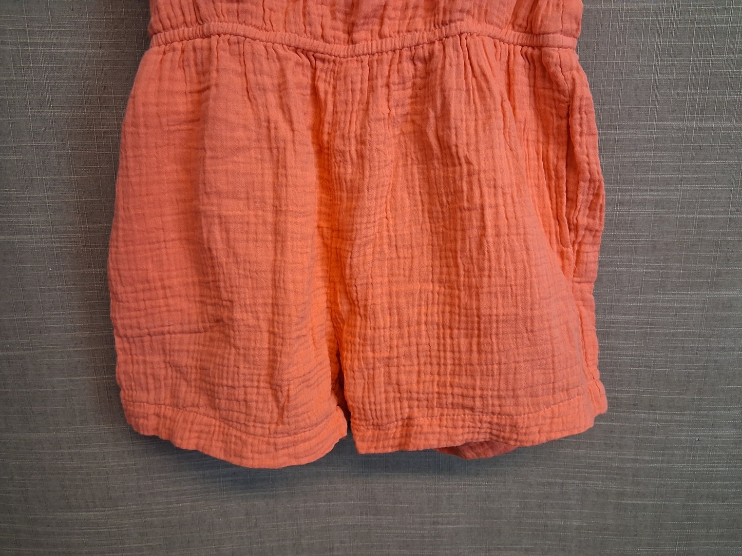 Little Kids Girls Playsuit Orange Age 8-9 Years