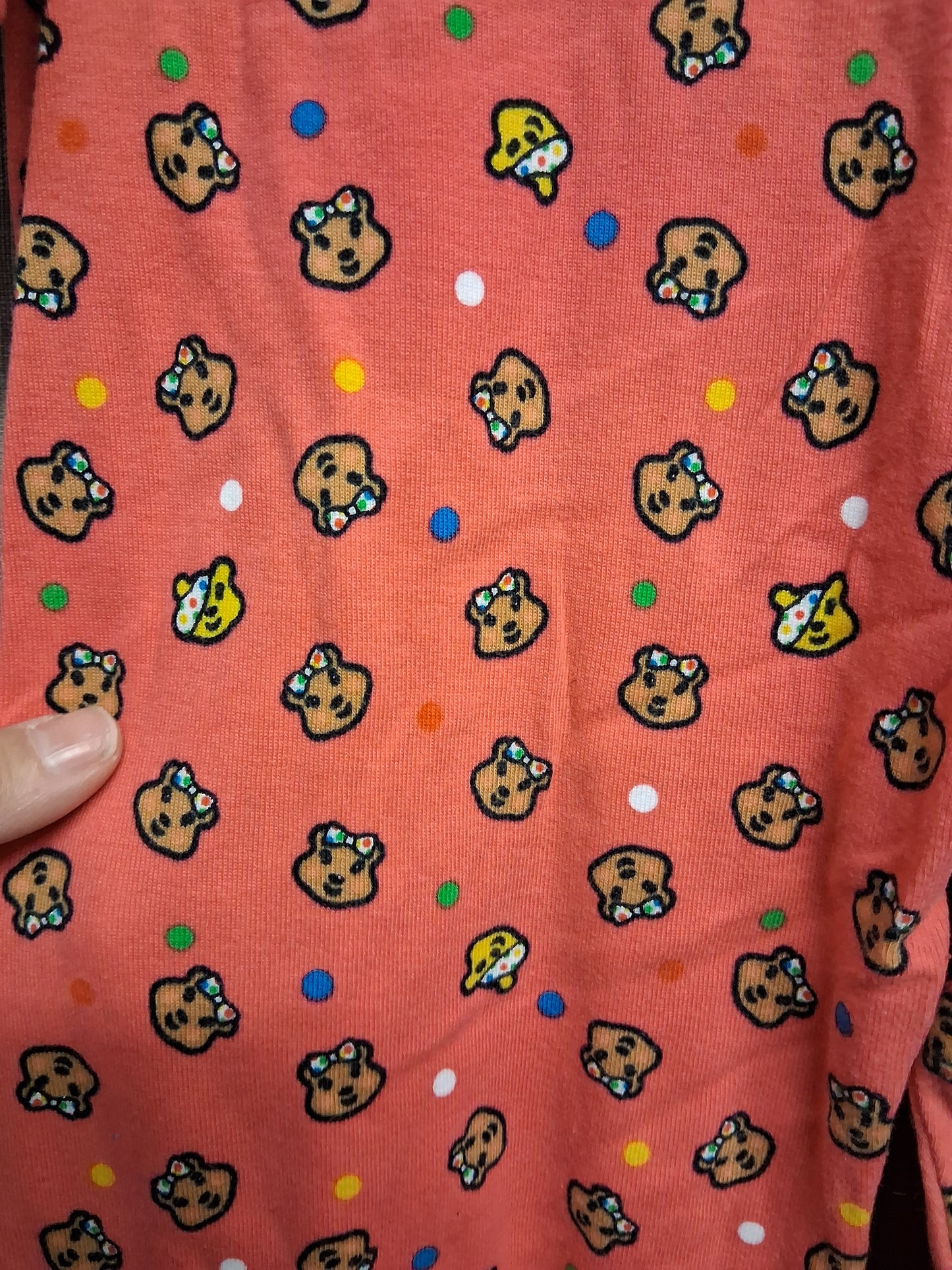 Blue Zoo Girls "Pudsey" Children in Need Blush Pink All in One Sleepsuit with Headband Age 11-12 Years