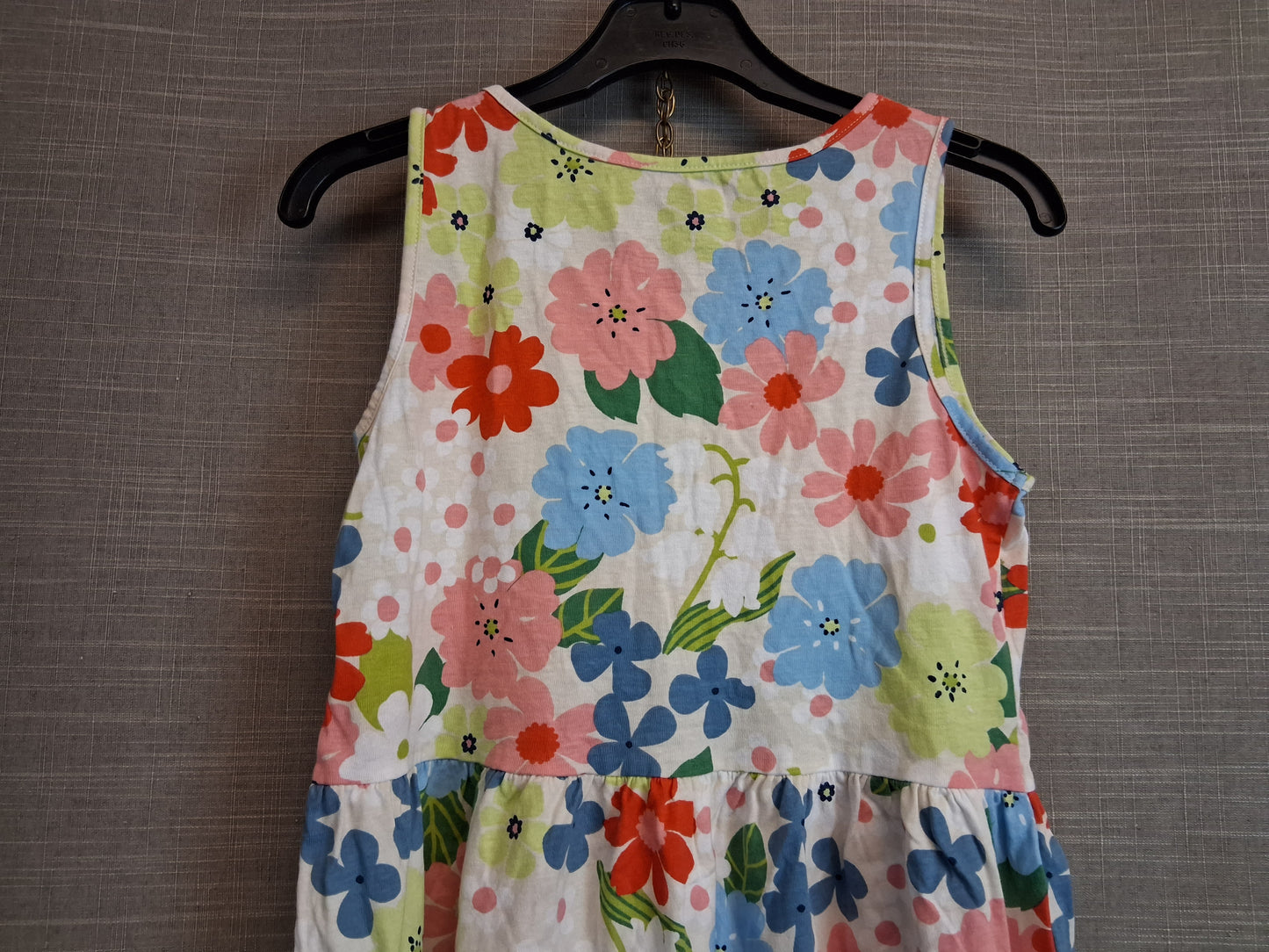 H&M Girls Sleeveless Jersey Floral Sun Dress Age 8-10 Years