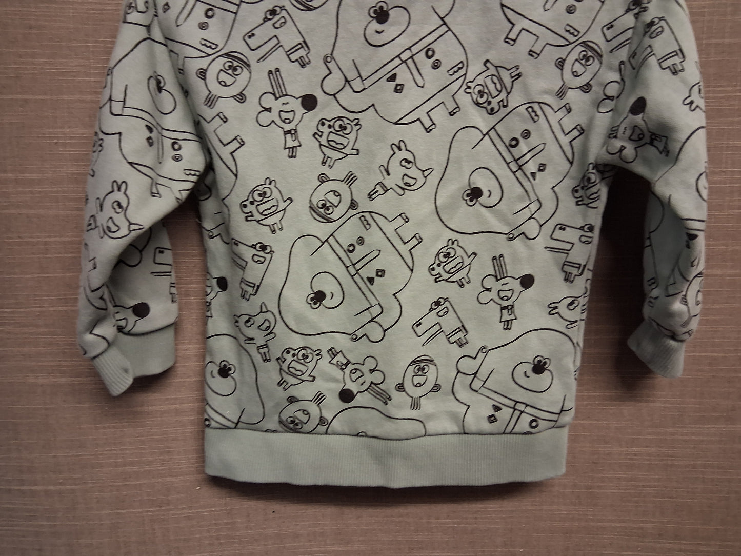 George Hey Duggee Sweater Long Sleeve Green Age 2-3 Years