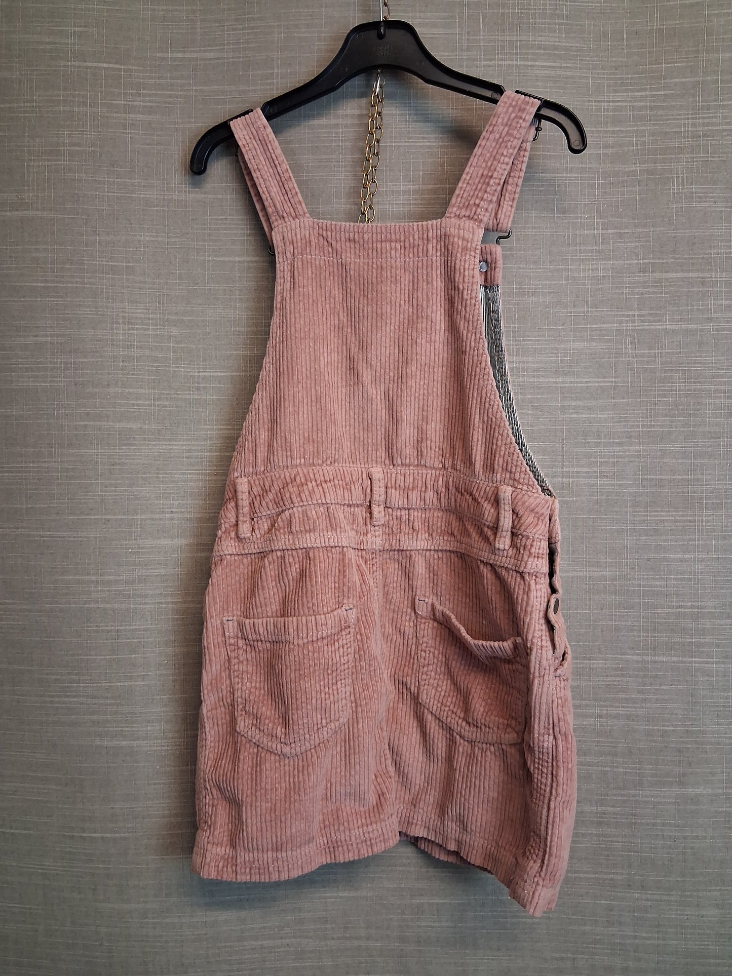 Fat Face Girls Dusky Pink Corduroy Pinafore Dress Age 10-11 Years