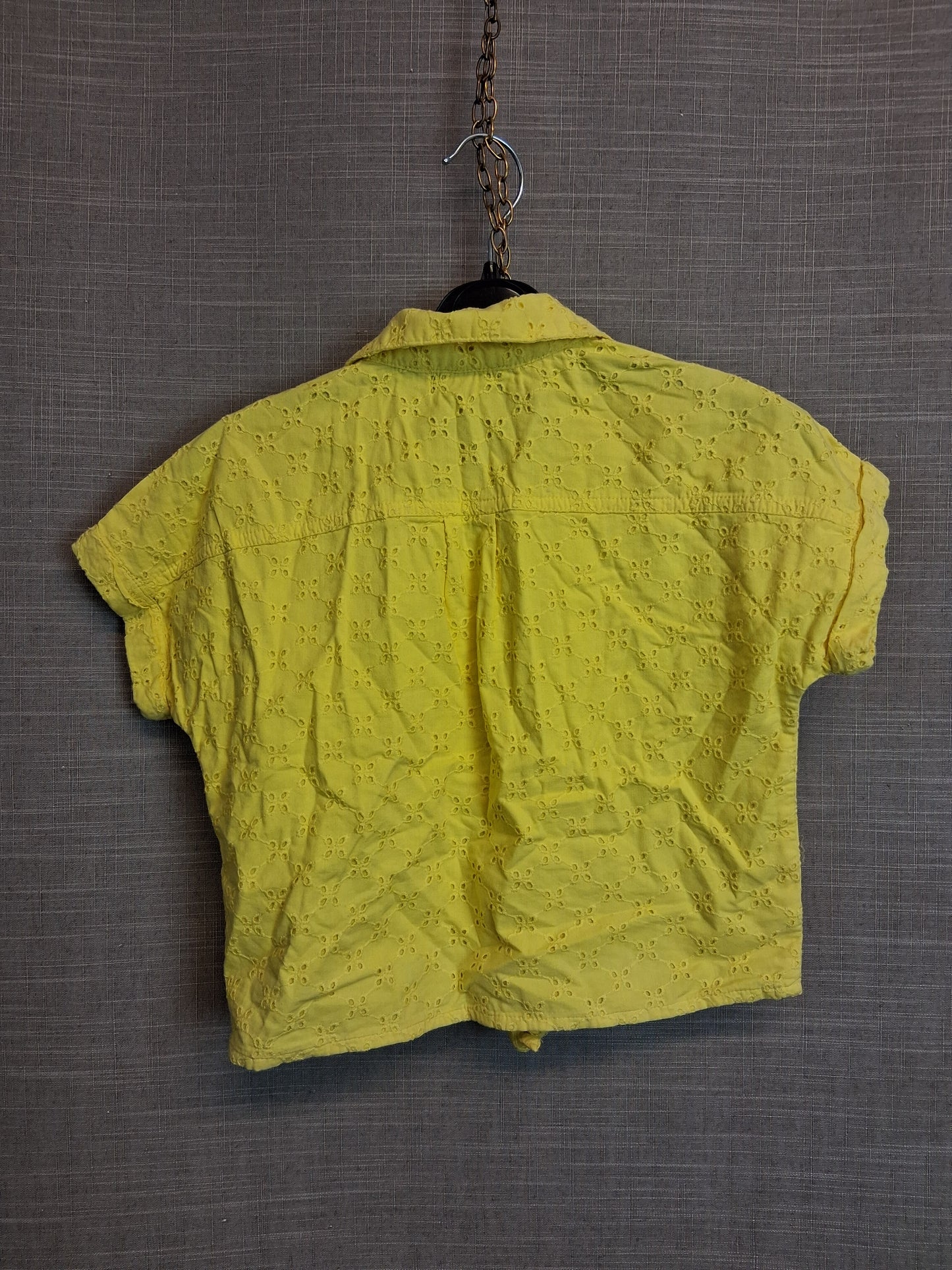 TU Girls Tie Front Blouse Short Sleeve Age 8 Years