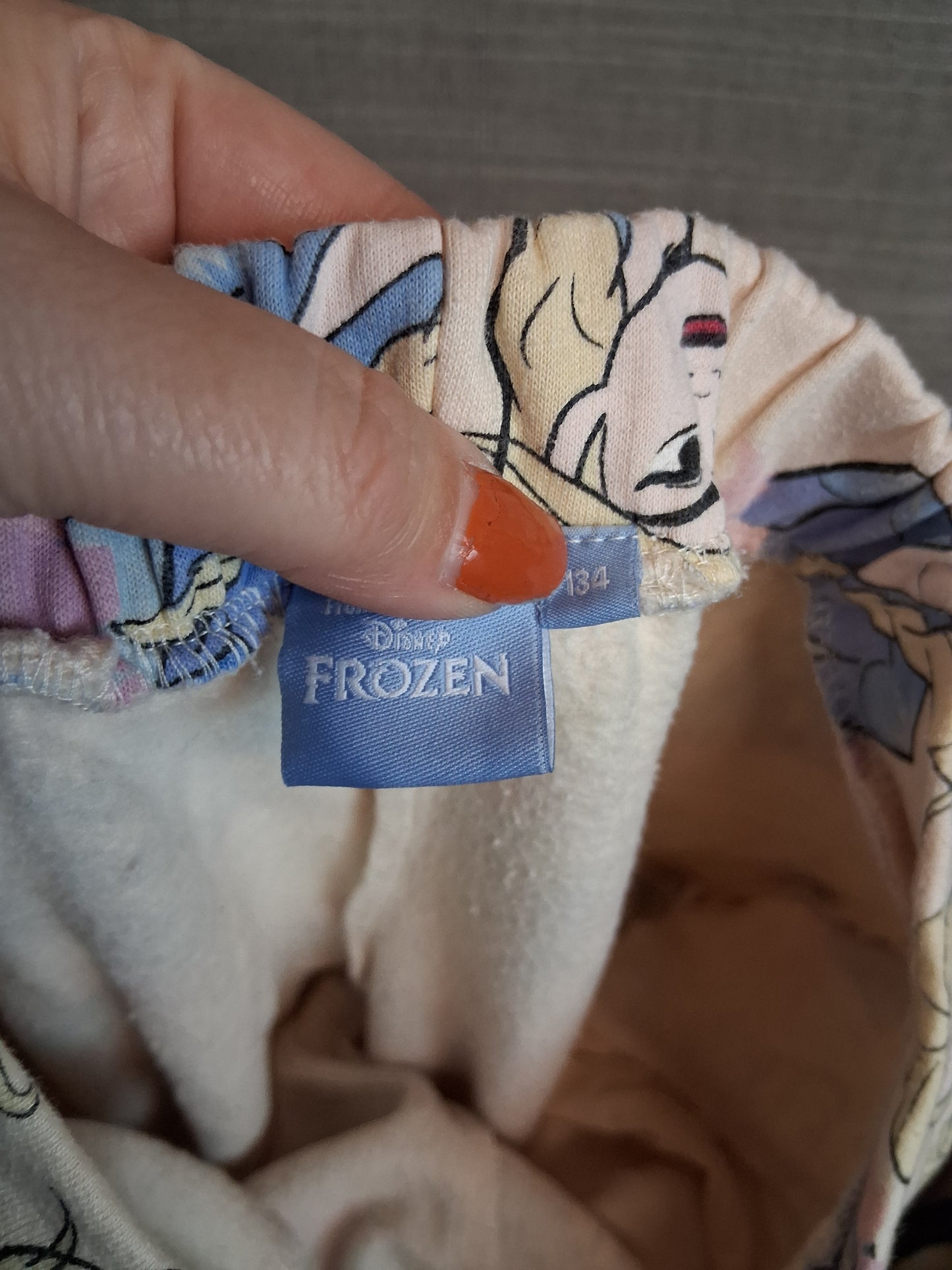 Disney Frozen Girls 2 Piece Outfit Sweater and Joggers Age 8-9 years