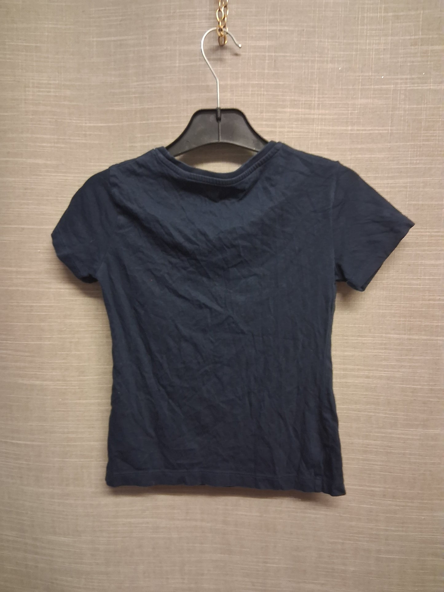 Jack Wills Girls Navy Short Sleeve T-Shirt Age 7-8 Years