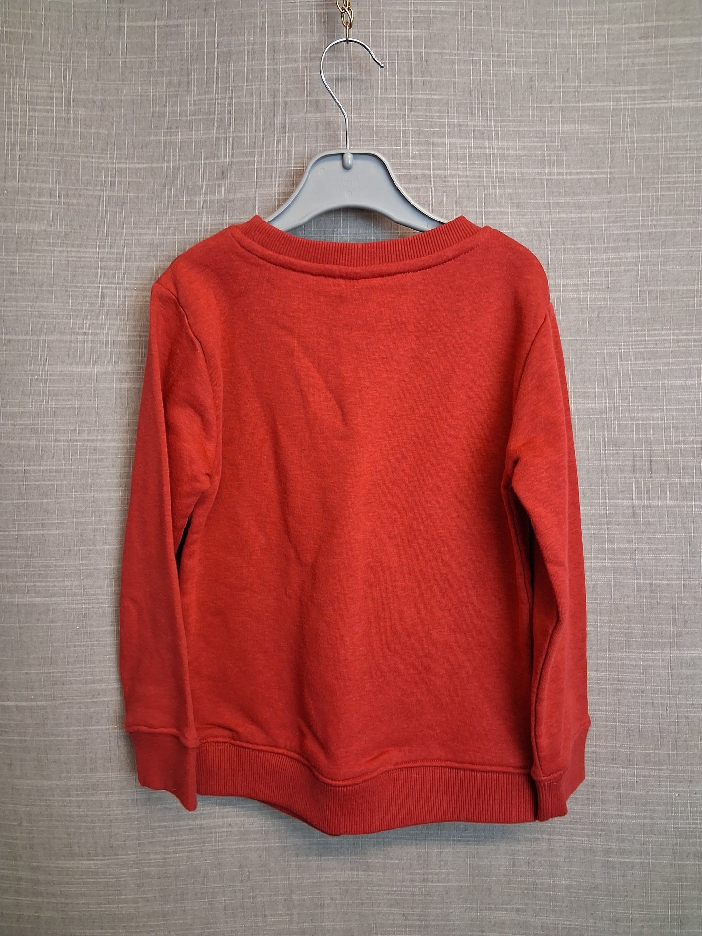 Peacock Boys Red Crew Neck Sweater Age 5-6 Years New