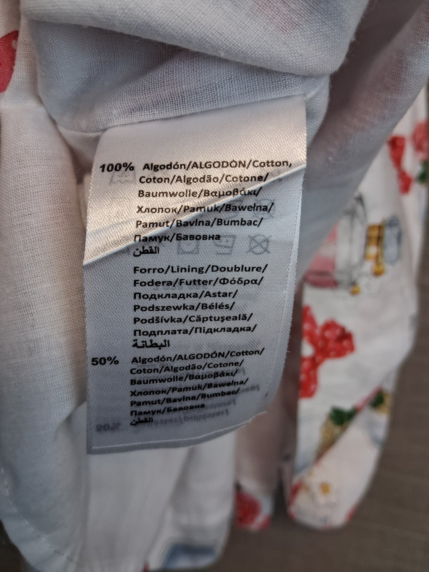 Mayoral Girls Floral Perfume Dress Age 3 Years White Multi