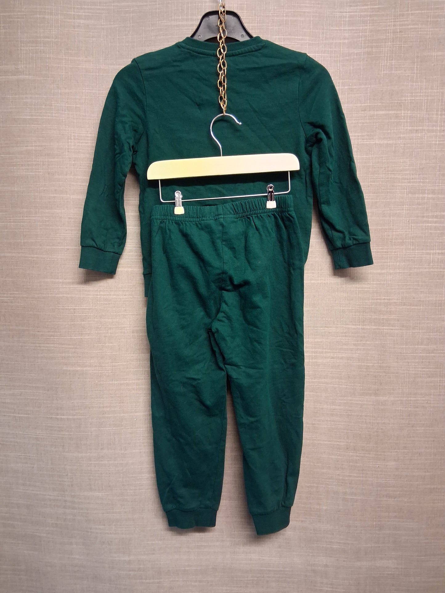 Disney Mickey Mouse & Friends Green2 Piece Tracksuit Outfit Age 3-4 Years