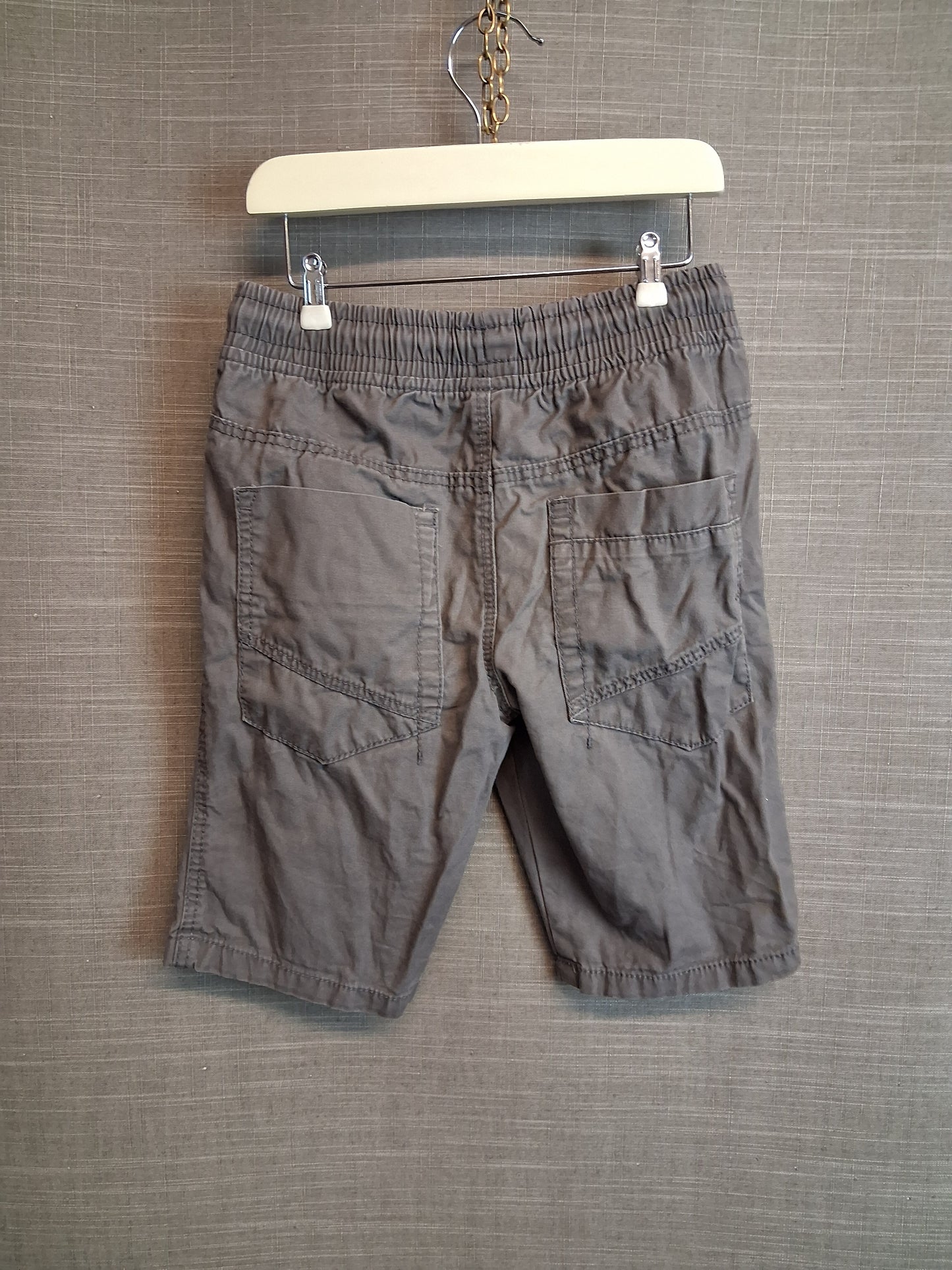 TU Boys Grey Shorts Elastic Waist Age 6 Years Cotton