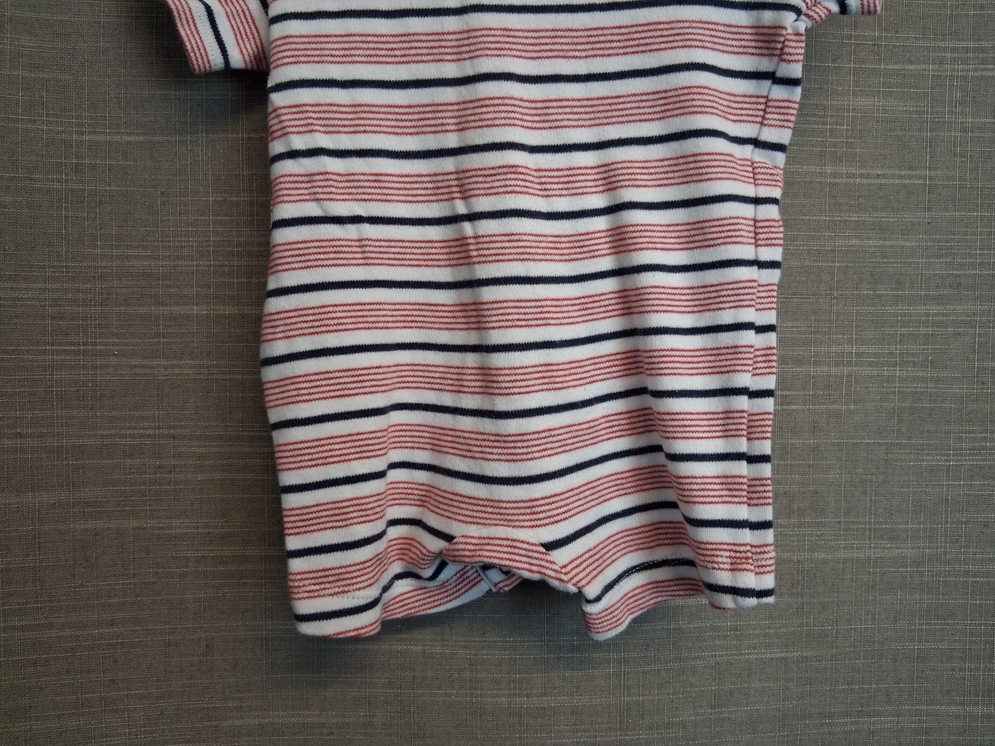 Matalan Boys Multicolour Stripe Jersey Romper Age Newborn
