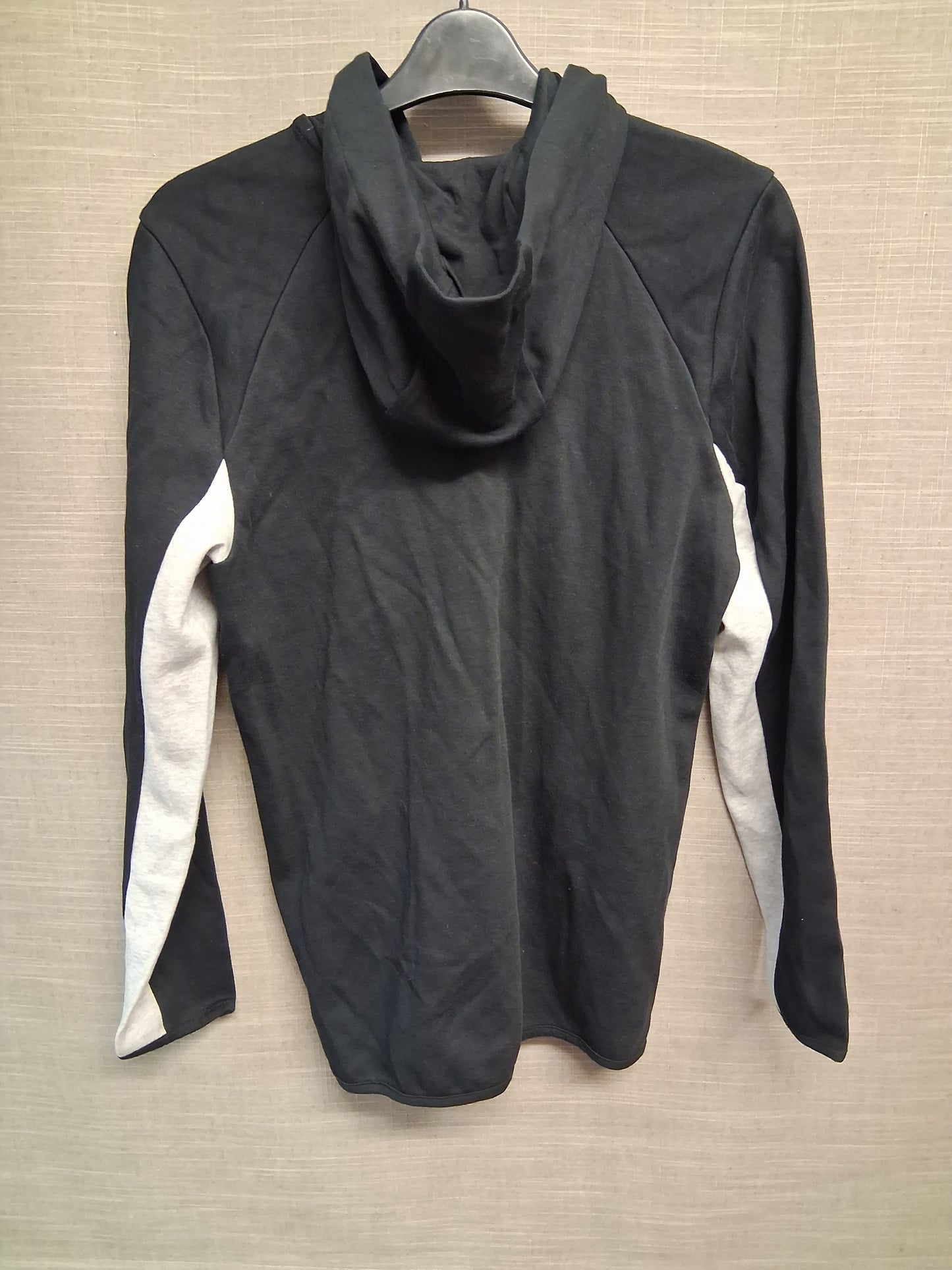 George Boys Hoodie Black 1/4 Zip Age 13-14 Years New