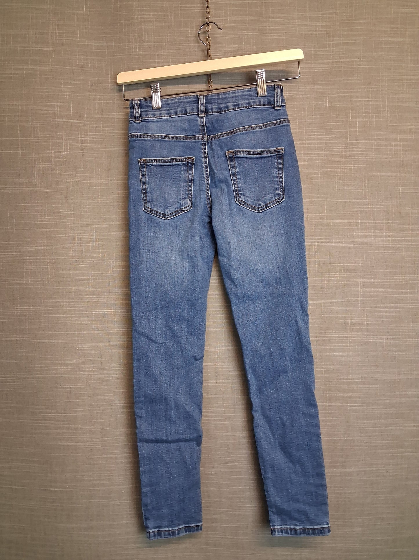 Primark Boys Light Blue Skinny Leg Denim Jeans Age 9-10 Years