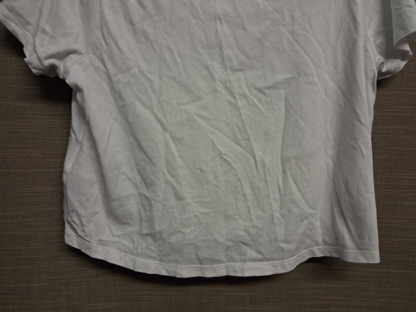 Nike Girls White Spellout Short Sleeve T-Shirt Age 11-12 Years
