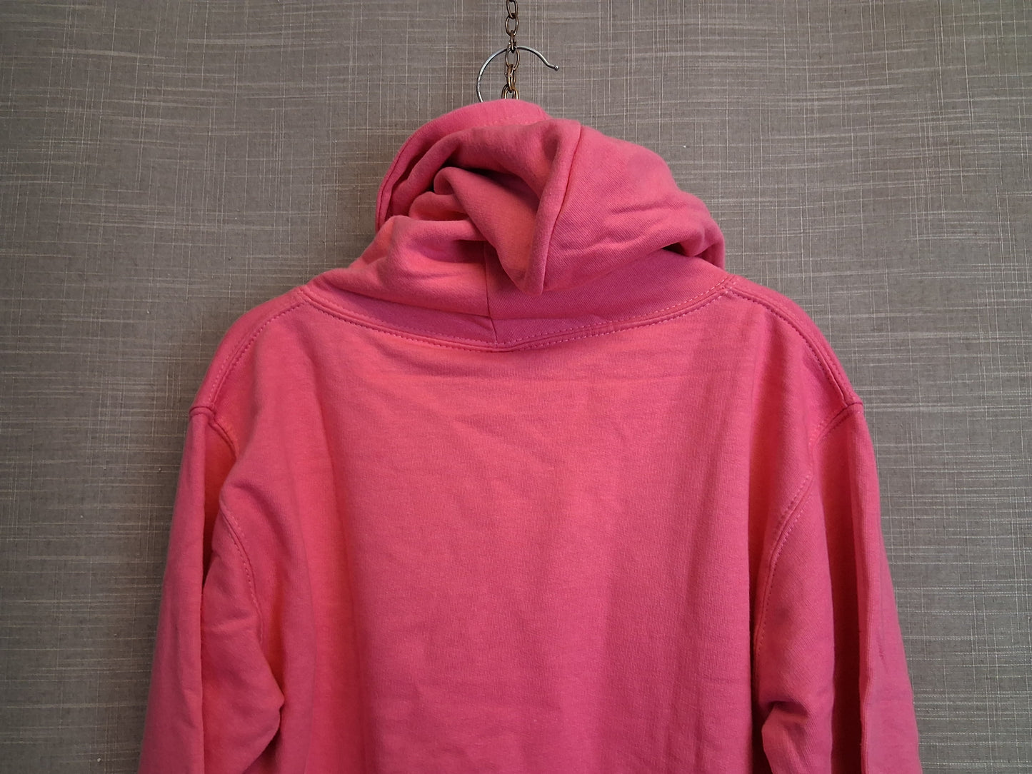 Just Hoods Girls Hoodie Pink Jersey Age 9-11 Years