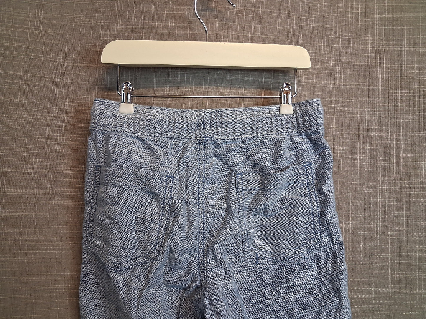 Nutmeg Boys Blue Shorts 100% Cotton Age 5-6 Years