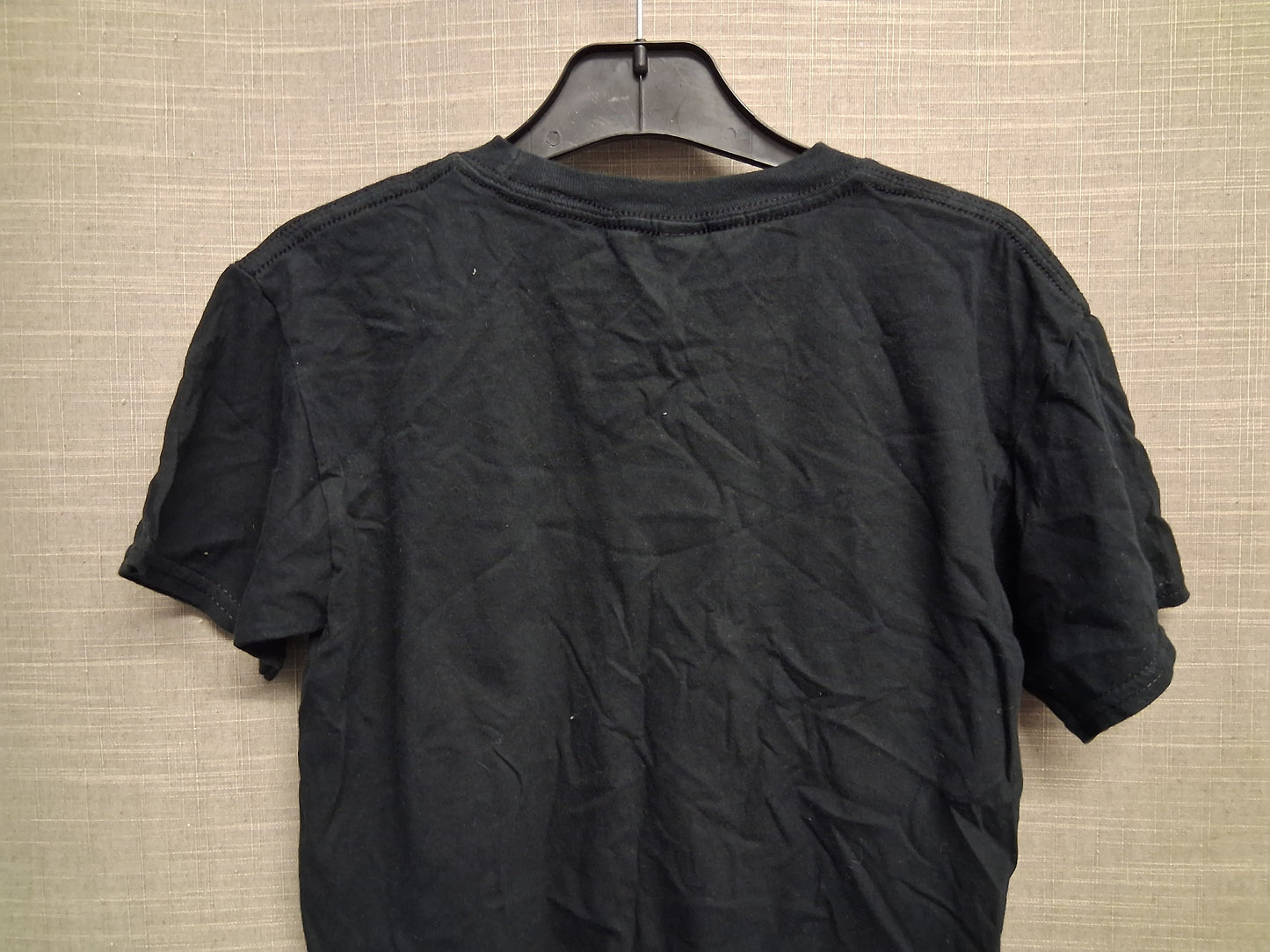 Gildan 'Boo!' Halloween Short Sleeve Black T-Shirt Size M Age 9-11 Years
