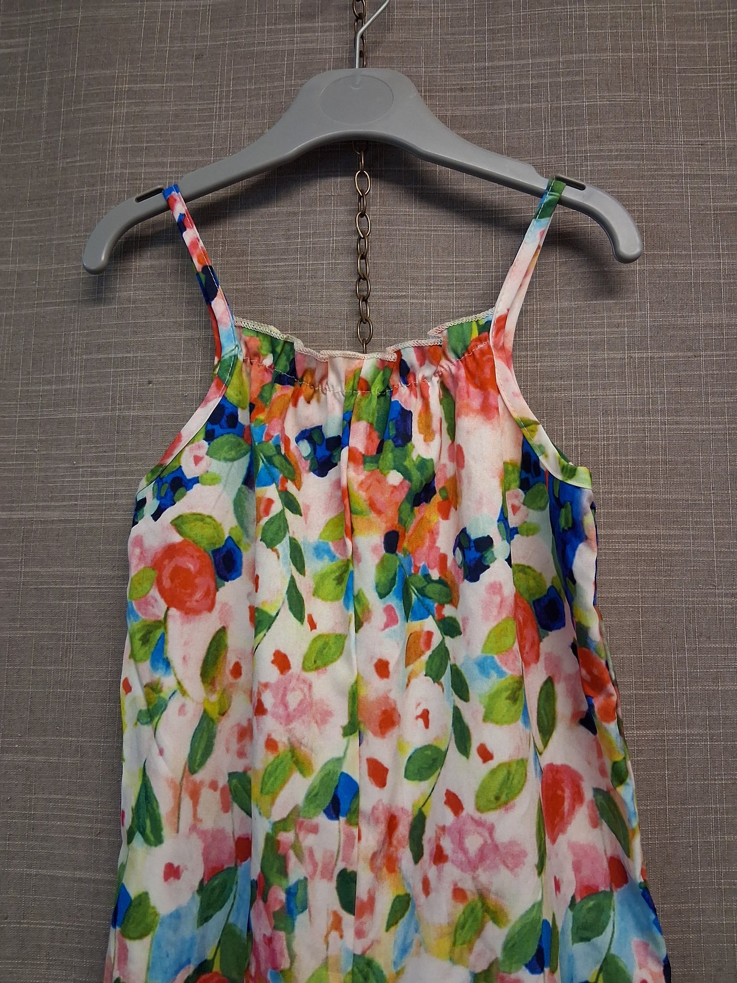 Shein Jumpsuit Floral Multicolour Age 6 Years Lightweight