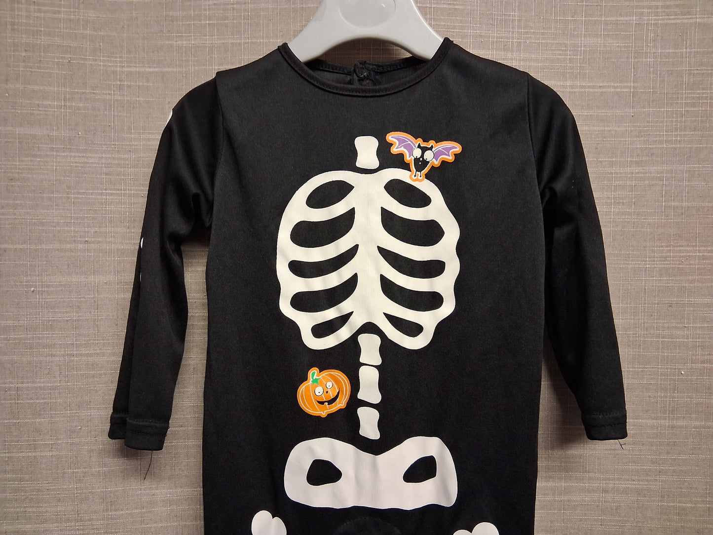 Wilko's Baby Halloween Skeleton Costume Age 6-12 Months One Piece