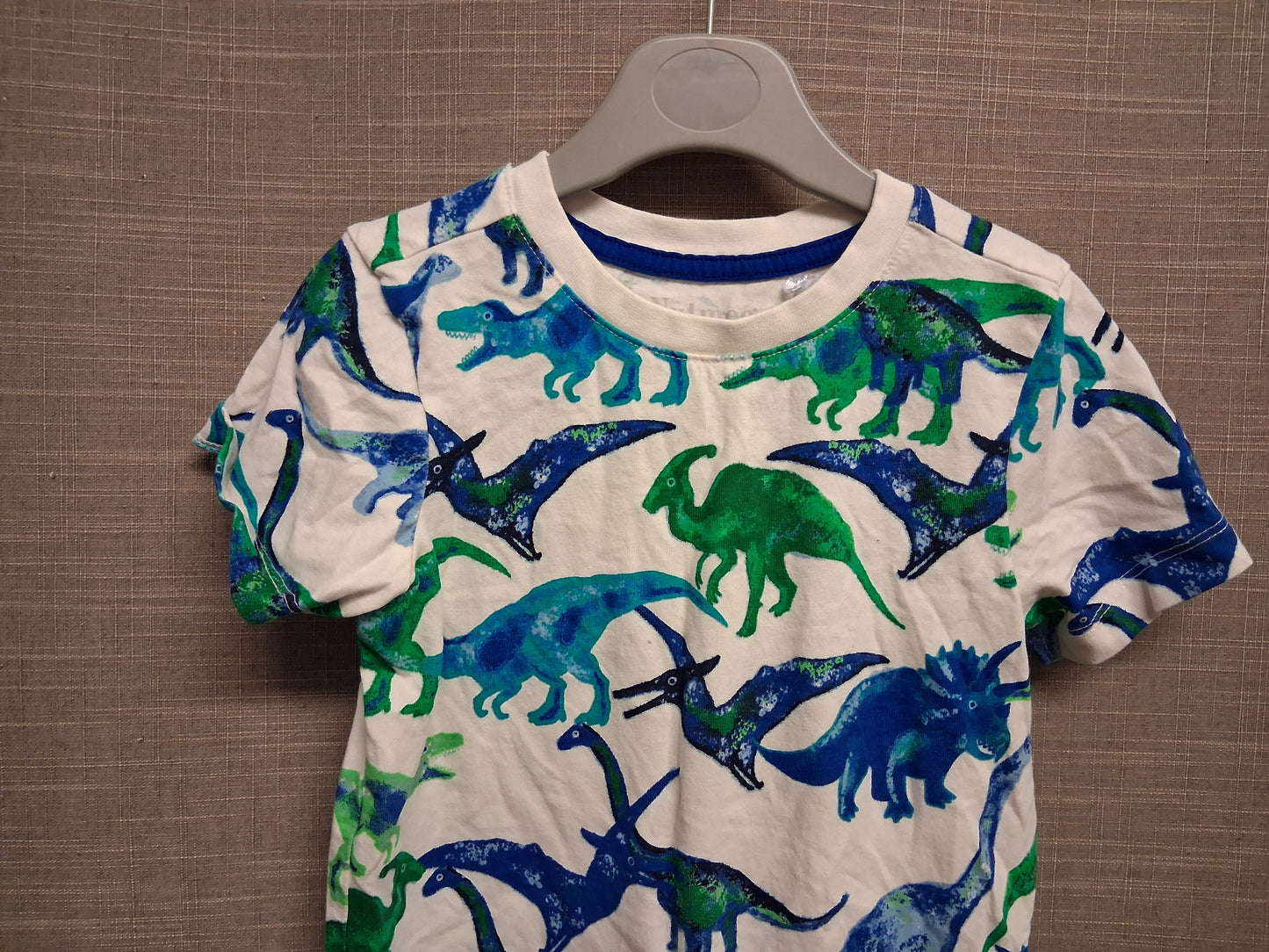 Nutmeg Boys Dinosaur Theme T-Shirt Age 3-4 Years Short Sleeve