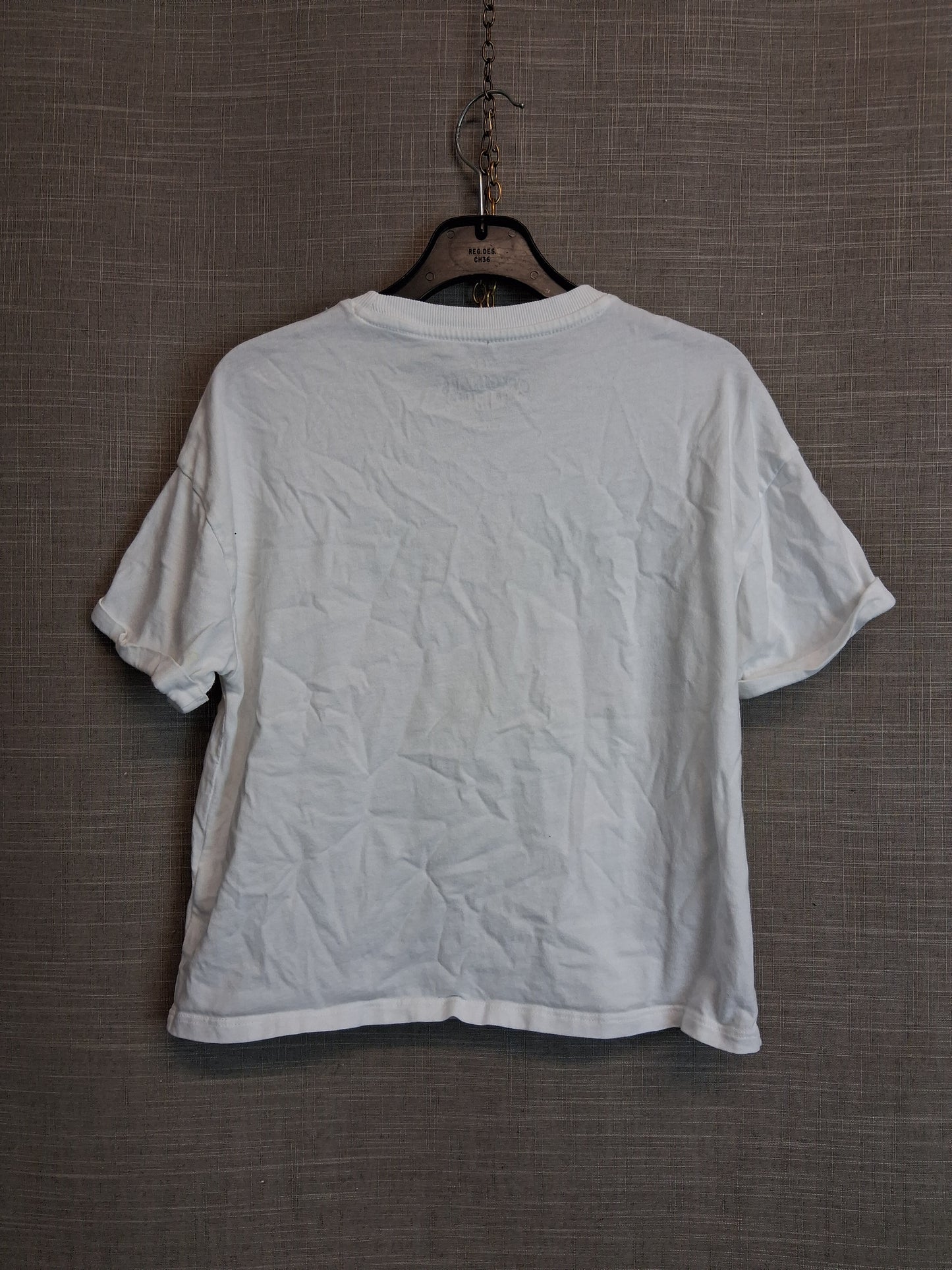 Marks and Spencer Girls White Short Sleeve T-Shirt Age 11-12 Years