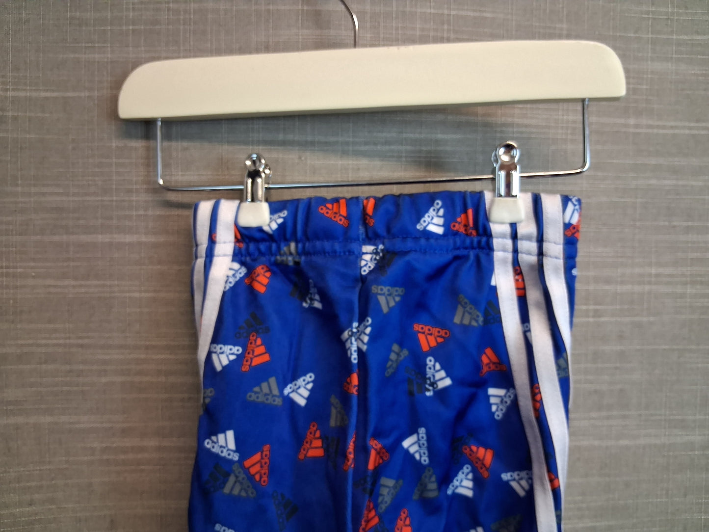 Adidas Boys Blue Joggers Age 6-9 Months
