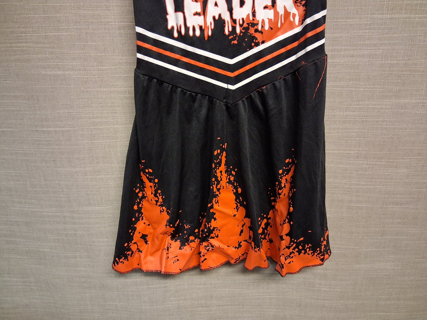 Wilko Girl Zombie Cheerleader Halloween Costume Age 7-8 Years