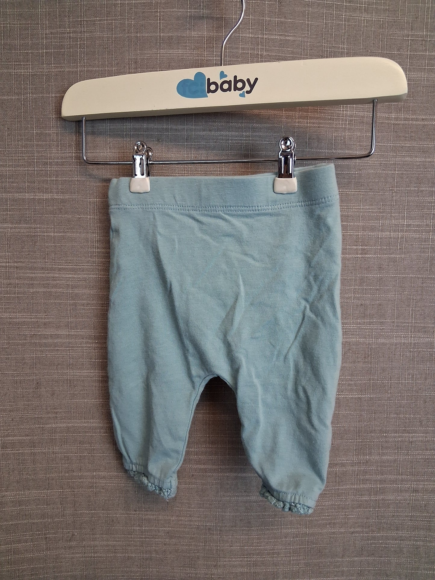 George Girls Green Jersey Leggings Age Tiny Baby