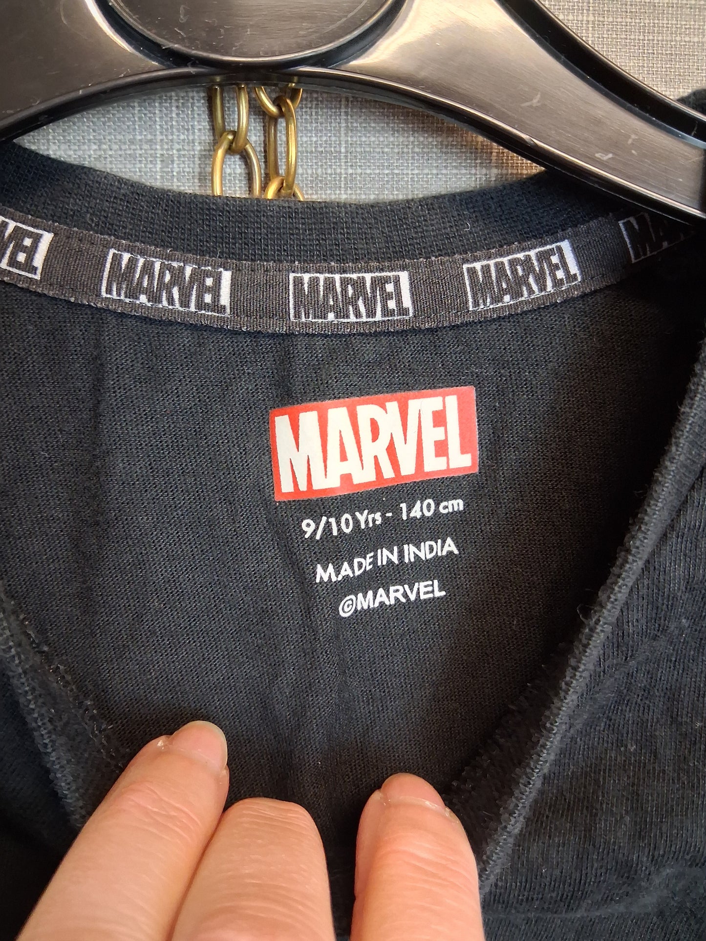Marvel Black Panther Short Sleeve T-Shirt Age 9-10 Years