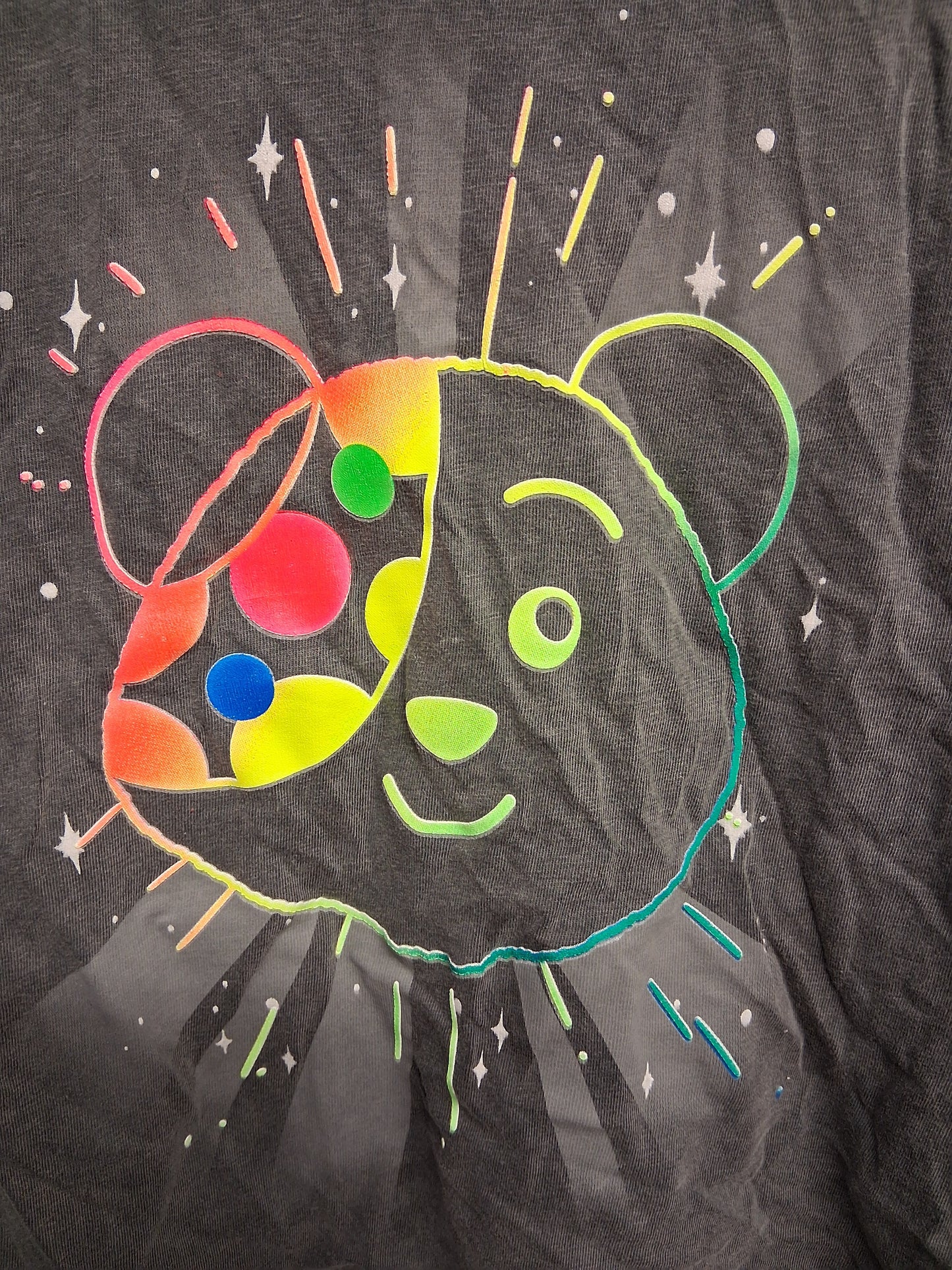 George Unisex "Pudsey Rocks" Grey Short Sleeve T-Shirt Age 4-5 Years