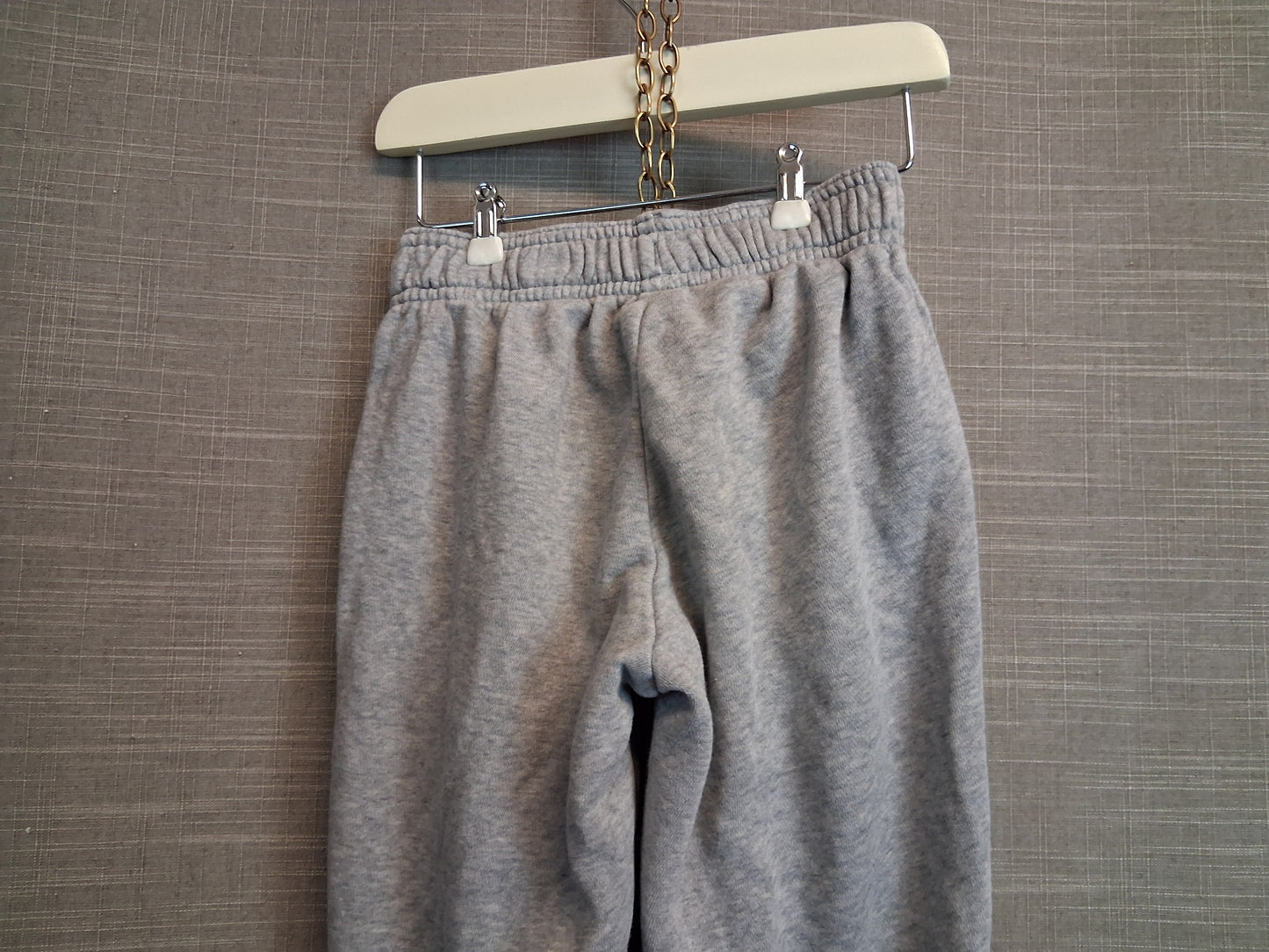 Adidas Boys Joggers Grey Elastic Waist Age 4-5 Years