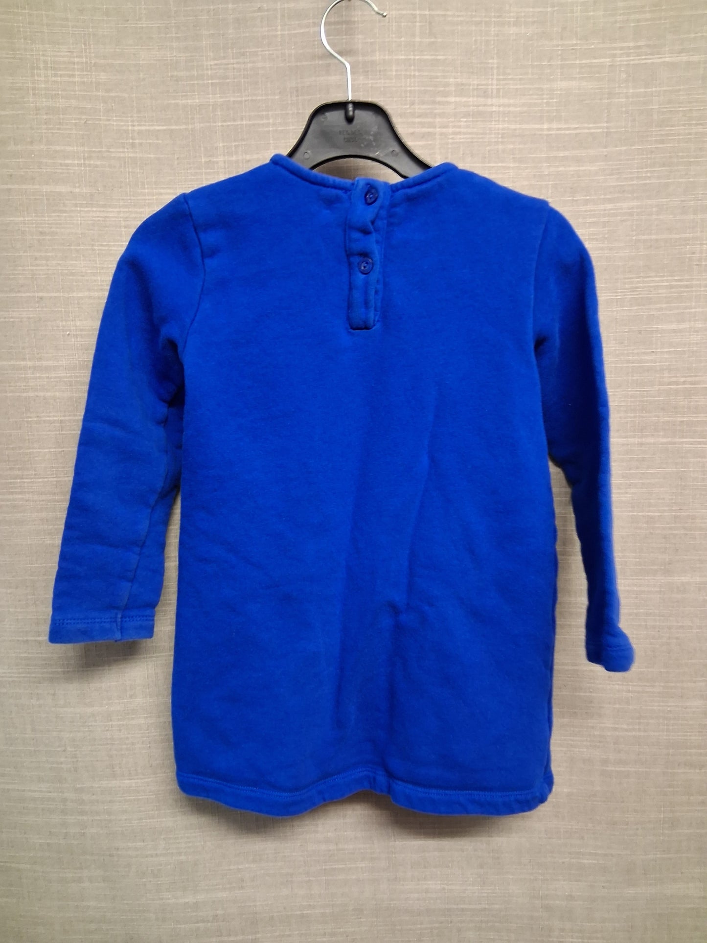 Agatha Ruiz De La Prada Blue Jersey Jumper Dress Age 6 Years