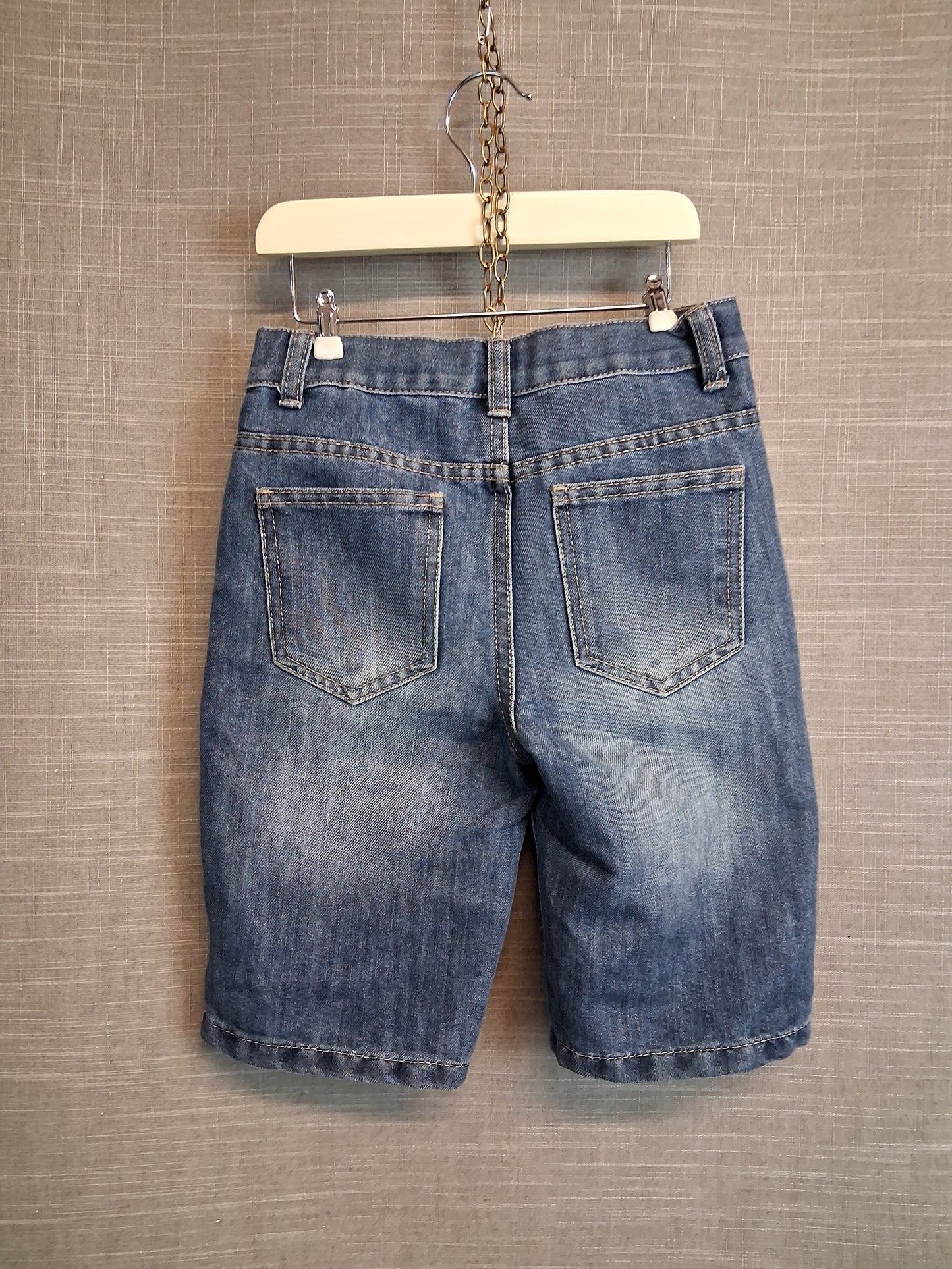 Primark Boys Blue Denim Shorts Age 6-7 Years