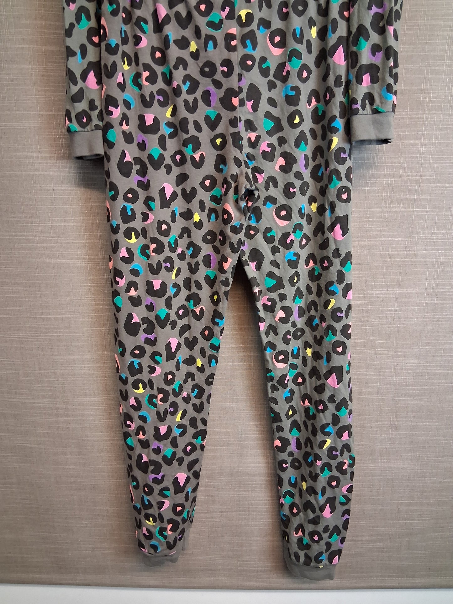 Marks & Spencer Girls Multicolour Leopard Print Pyjamas Set Age 13-14 Years