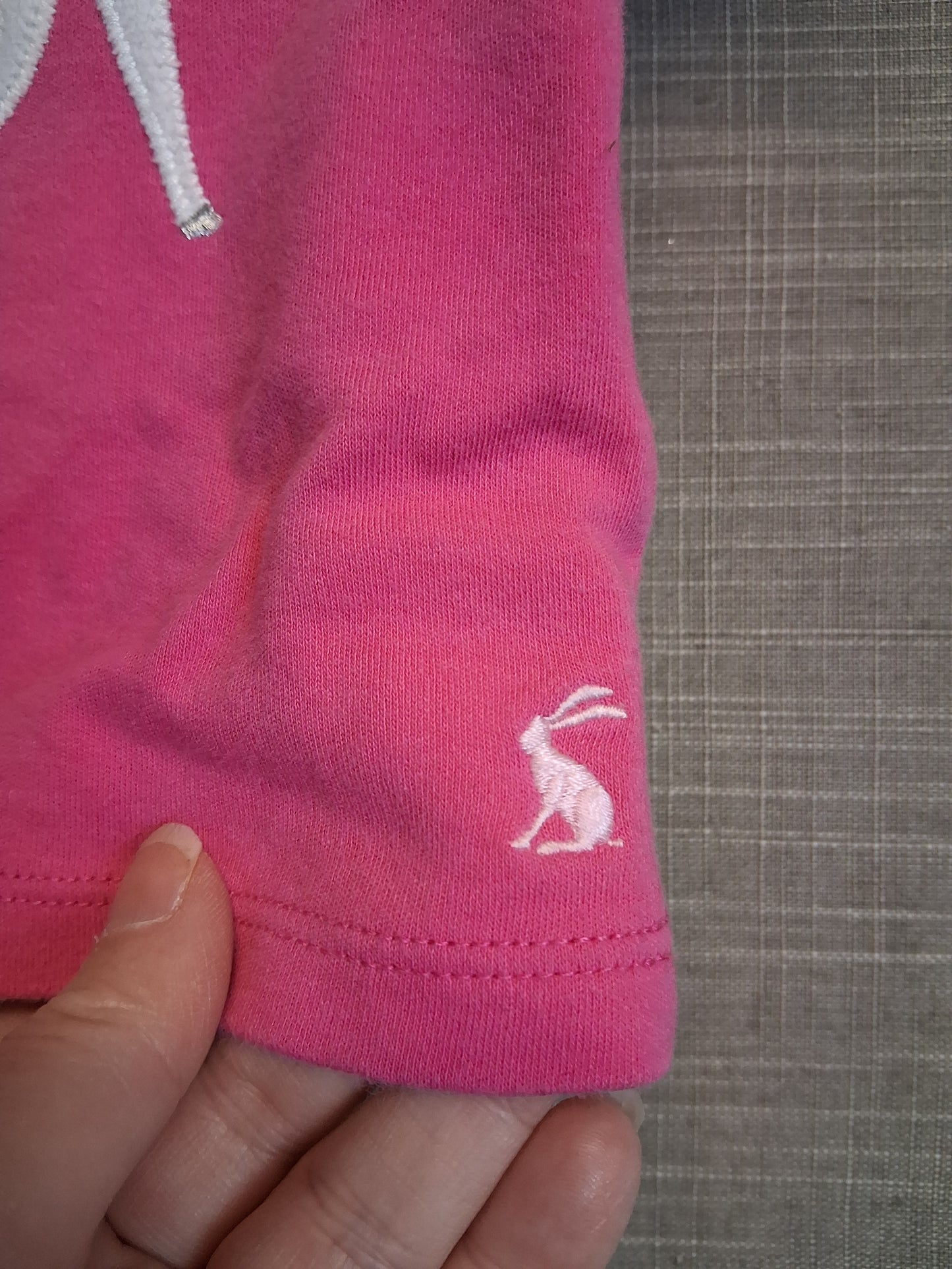 Joules Girls "Poppy" Pink Horse T-Shirt Age 0-3 Months
