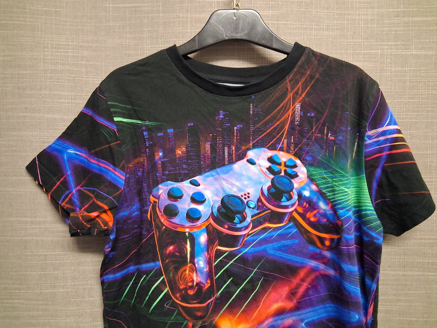 Next Boys Gaming Theme Multicolour Short Sleeve T-Shirt Age 10 Years