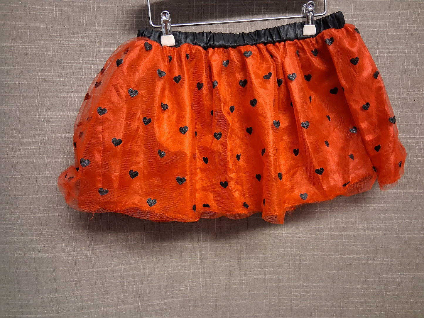 Claire's Accessories Red Love Heart Tutu Skirt Age 2-4 Years