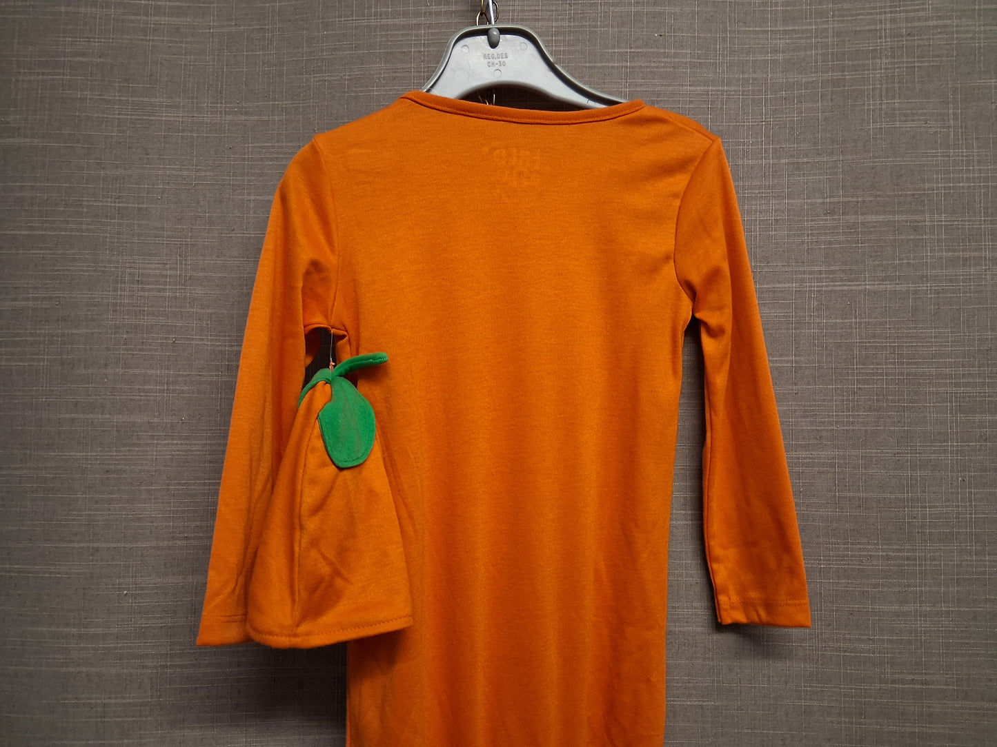 F&F Boys Pumpkin Sleepsuit Outfit With Hat Orange Age 18-24 Months New