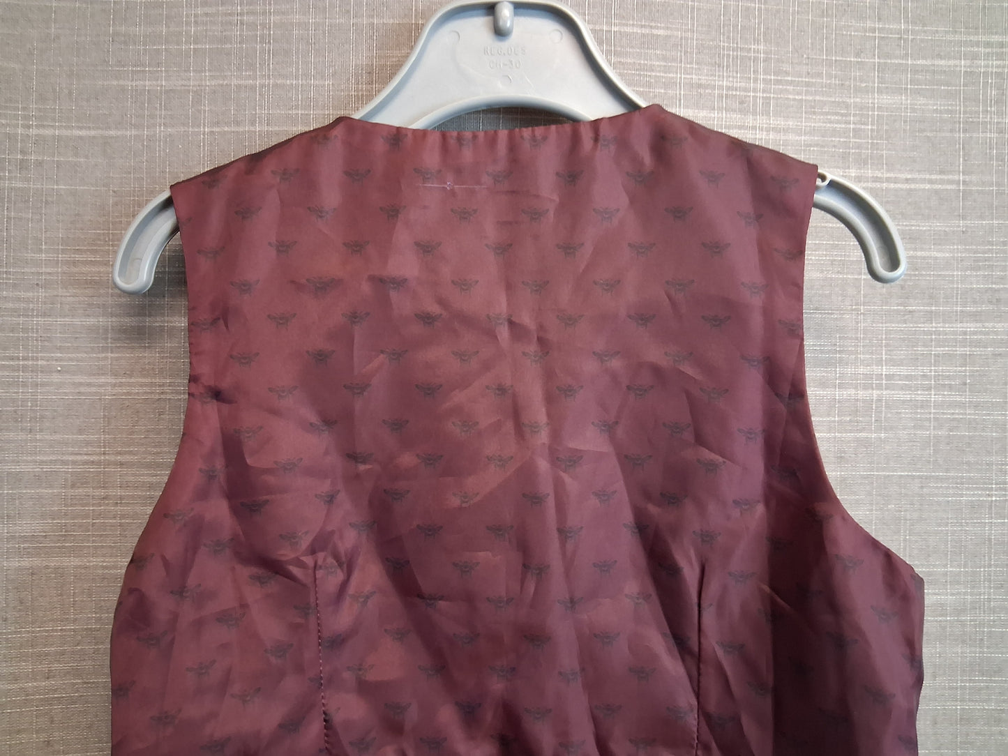 Next Boys Pink Salmon Waistcoat Vest Age 3-4 Years