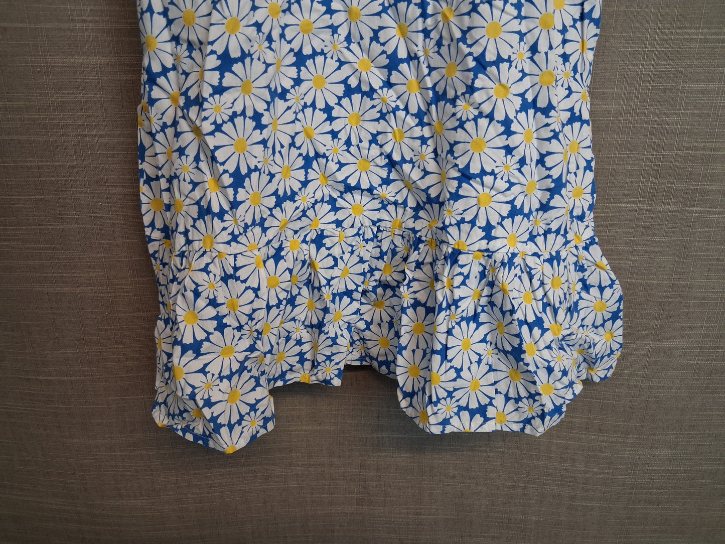 Primark Girls Blue Foral Summer Dress Age 12-13 Years