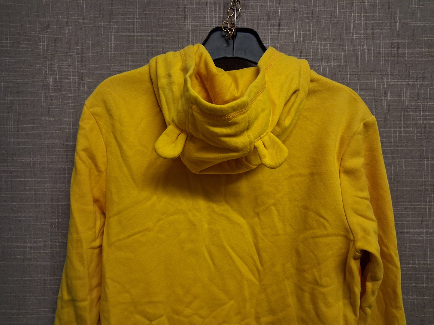George Unisex "Pudsey" Children in Need Yellow Hoodie Long Sleeve Age 9-10 Years