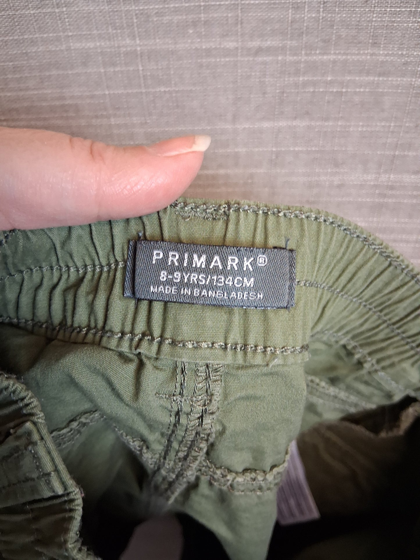 Primark Green Cargo Skirt Age 8-9 Years