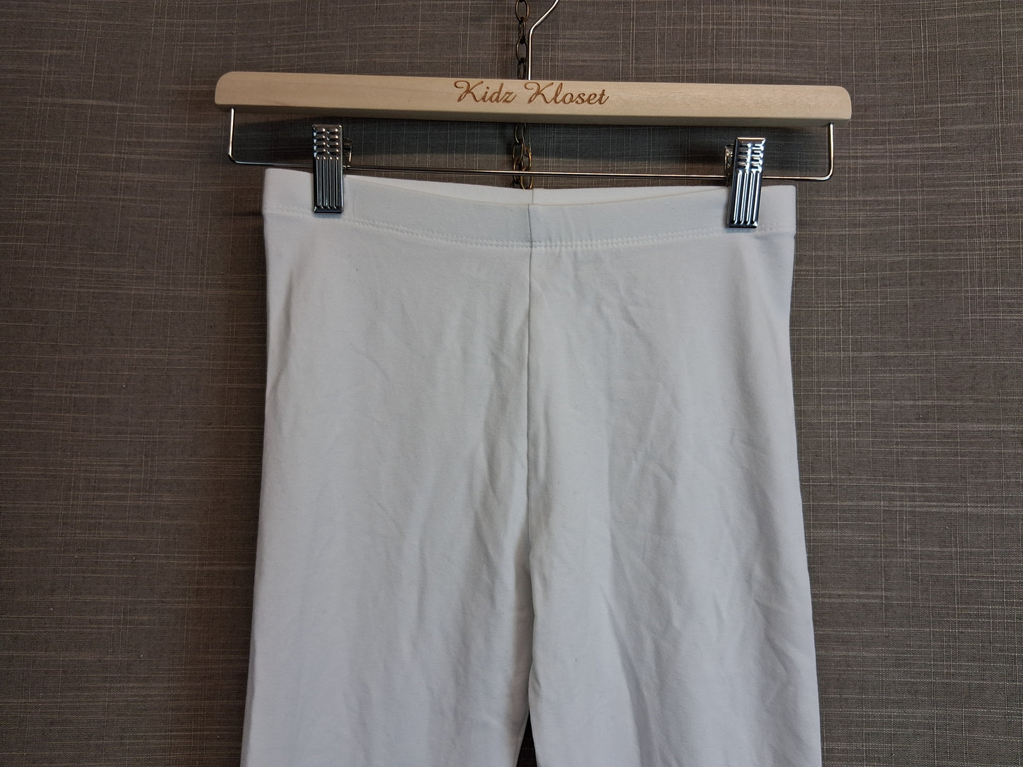 George Girls White Jersey Leggings Age 9-10 Years